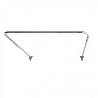 Μπάρα Κουρτίνας Χρωμέ "Π"