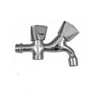 Κάνουλα Διπλή Χρήσης Με Μεταλλικά Πόμολα