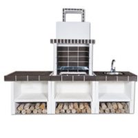 Σετ χτιστή ψησταριά 03050